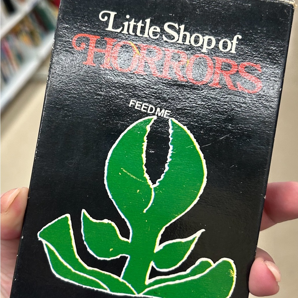 Vintage VHS Little Shop of Horrors (1960) Interglobal Video - Rare Canadian